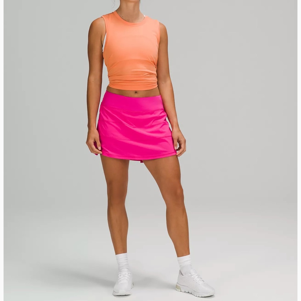 Lululemon Pace Rival Skirt *Tall 💖 Sonic Pink - Picture 11 of 12